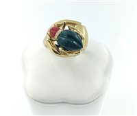 Anello Gucci Donna in Oro giallo Diamante GUCCI-ANELLO-CARABEO - GUCCI-ANELLO-CARABEO